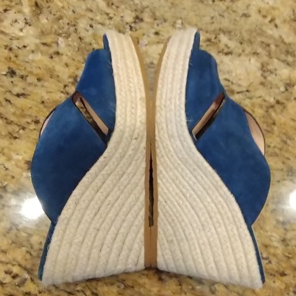 Kate Spade New York Tropez Espadrille Wedges Size 9B - Picture 6 of 15